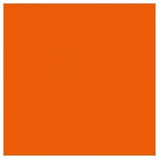 Flex folija Oranžna 0,5m širine x 1m dolžine