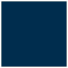 Flex folija Navy modra 0,5m širine x 1m dolžine 