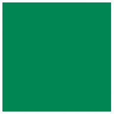 Translucentna zelena folija - 4533, širina 1,23m