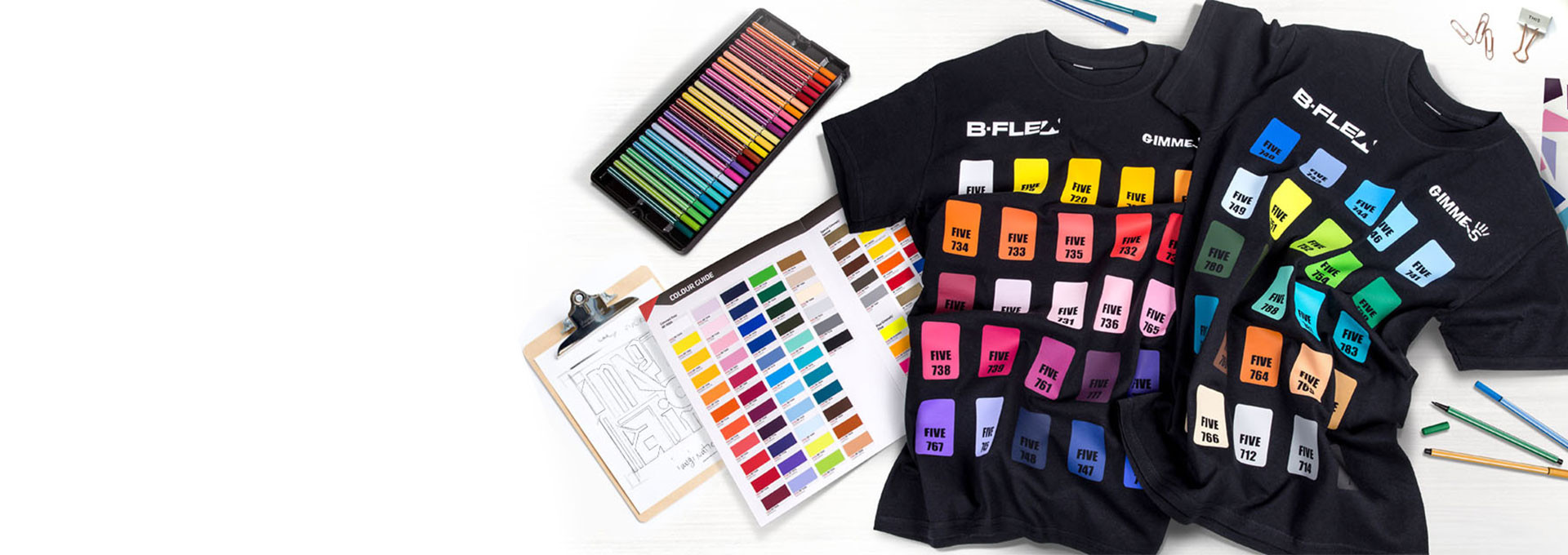 Kit komplet vsebuje 5 rol metalnih in gliter folij, iglo za odstranjevanje folij ter barvno karto! Animacija Flex kit kompleti -10%