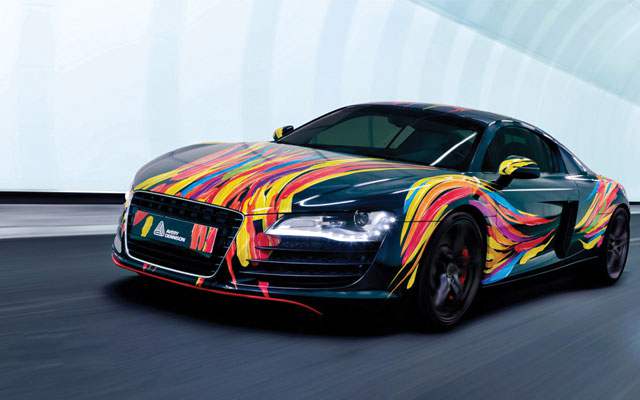 Avery Supreme folija za avtomobile, wrapping folija je prvovrstna kvaliteta cast folije za oblačenje avtomobilov, motornih koles, čolnov… Animacija Avery Dennison