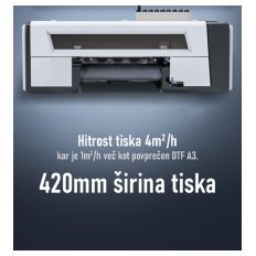 Slika izdelka: NOVO DTF tiskalnik 42 cm, 2×i3200