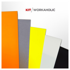 Immagine del prodotto: Flex Workaholic KIT (5 pellicole per abbigliamento da lavoro, 30×50 cm) + ago per rimuovere le pellicole + cartella colori