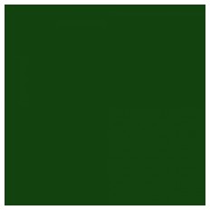 Slika izdelka: Flex folija Temno Zelena 0,5m širine x 1m dolžine