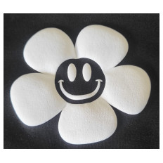 Product picture: Puff Flex Heat transfer vinyl White Temperatuea 145°C/ 10 seconds for polyester, cotton