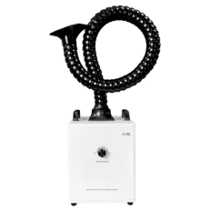 Product picture: The air extractor is connected to the shaker