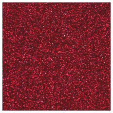 Flex folija Sandy Glitter Rdeča 0,5m širine x 1m dolžina