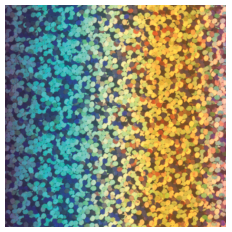 Flex folija Rainbow Glam 0,5m širine x 1m dolžine 