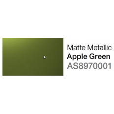 Avery Cast Avtofolija Mat Metallic Apple Green širine 1,52m