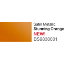Slika izdelka: Avery Cast Avtofolija Satin Metallic Stunning Orange širine 1,52m 